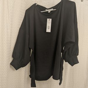 Amour Vert bishop sleeve sweatshirt